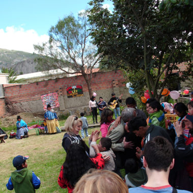 Aktivitäten der Spender in Bolivien